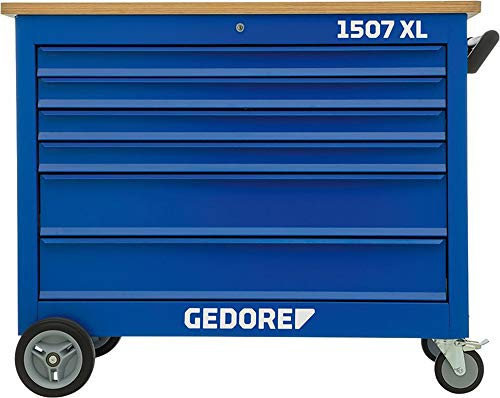 GEDORE 1507 XL 30101 Rollwerkbank mit 5 Schubladen