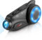 Intercomunicador Casco Moto Bluetooth con cámara de 1080p HD, Maxto M3 actualizado 360 ° Clip Ajustable, Sistema Comunicación 6 Motoristas 3280FT, Tránsito WiFi/Radio FM,IP65 Impermeable