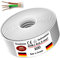 MAS-Premium Feuchtraumkabel Stromkabel von 5m bis 100m Mantelleitung NYM-J 4x1,5 mm² Elektrokabel Ring für feste Verlegung (100 m)
