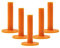 Perfeclan 5pcs Golf Rubber Tees Holder Range Übung Fahrtraining Tee Mats, 85mm