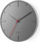 ZACK Wanduhr WANU 60018, grau, rund, D. 27 cm