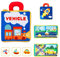 Richgv Baby Spielzeug Busy Book 6-24 Monate, Vorschulische Lernfähigkeiten Fühlbuch, Stoffbuch Ab 6 Monate, Quiet Book 1 Jahre Geschenk für Kleinkinder Jungen Mädchen
