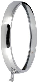 EAO Scheinwerferring Chrom, schmale Ausführung - für Simson S51, S70, S53N
