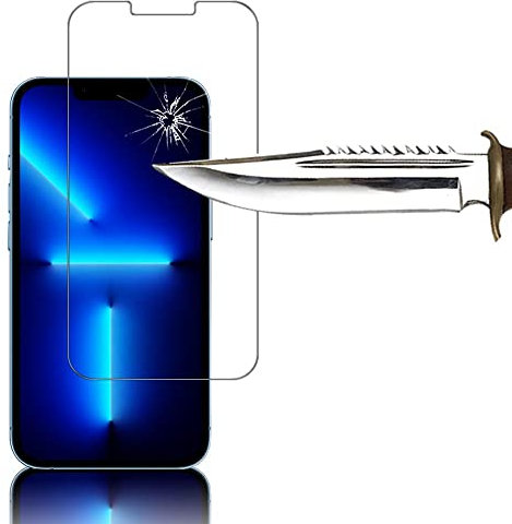 annaPrime® 1 Film Vitre Verre Trempé de Protection d'écran pour Apple iPhone 13 Pro 6.1 - Transparent