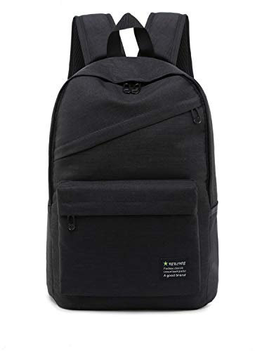 Netbook Bag Mochila Multifuncional portátil al Aire Libre Respirable de la Tableta portátil Netbook Bag (Color : Black)