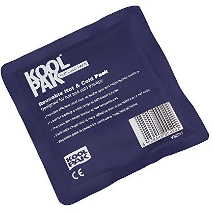 Koolpak Luxury Reusable Hot and Cold Pack - Small - 13 x 14cm 80 Pack, Blue (LXKPUN1/80)