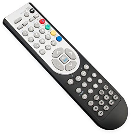 AULCMEET RC1900 Telecomando sostitutivo compatibile con Panasonic 4K OLED Smart TV Hitachi JMB Grundig Toshiba Finlux L22DP04E 16FL850VU 19FL850VU 19883-IDTV-HD-DVD JTC0119002R/01