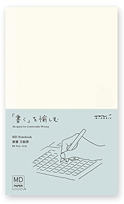 Midori 15292006 MD Notebook, New Book, Grid Ruled A