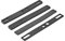 THLMT 4PCS/Set Spacebar Dampener, Mechanical Keyboard Switch Silencer Pad Keyboard Space Bar Cotton Noise Reduction Foam Dampeners Gaming Keyboard Switches Dampening Film Pads (7u)