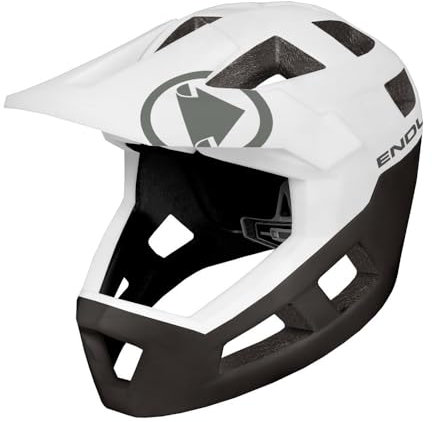 Endura Downhill MTB-Helm SingleTrack Weiß Gr. M/L