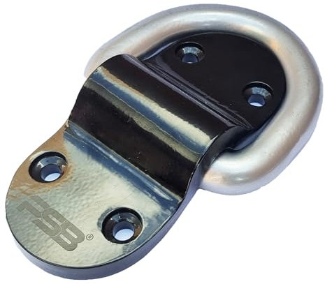 PSB Products D1 Ground Anchor, Super Heavy Duty, Wall Anchor, Bike Anchor, Motorcycle Ground Anchor, Bike Wall Anchor, Motorcycle Security, Ground Anchor Motorcycle, 20mm Hardened Shackle