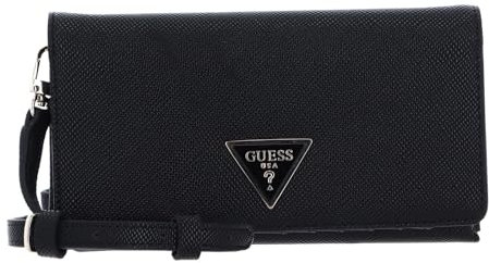 GUESS Laurel SLG Crossbody Flap Wrist Black