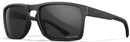 Wiley X │ WX Founder | Sonnenbrille Herren │ Ideal bei Outdoor-Aktivitäten | Sport Fahrradbrille Laufbrille Fischen Wandern │ Sportbrille │ 100% UVA/UVB-Schutz