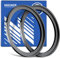 NEEWER 72-82mm Step Up Adapterring (2er Pack) mit Reinigungstuch, ultraschlanker Objektivfilter Adapterring aus Aluminiumlegierung für 72mm Kameraobjektive zur Verwendung von 82mm Filtern