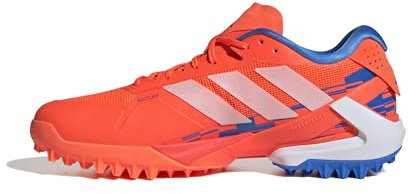 adidas Adizero Lux 3, Zapatos de Hockey Unisex Adulto, Team Solar Orange/Zero Metalic/Bright Royal, 36 EU