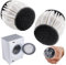 Syiyunran Atrapa Pelos Lavadora - Removedor de Pelo Mascotas Gato Perro Electrodomésticos Reutilizables Pelusa Bolas Catcher Para la Eliminación en Sofá Cama Quita Mascota 2 Piezas Lavandería