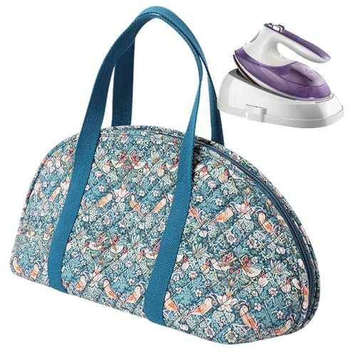 Small Iron Storage Bag - Portable Steamer Carry Case - Shockproof Steam Carry Bag - Travel Iron Carry Organizer - Tote Bag