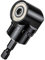 105° Winkelschrauber,Multifunktions Winkel Bithalter,1/4-Zoll Magnetischen Bit Halter,Winkelbohraufsatz,Rechtwinkliger Stahlwinkeltreiber,für Zugängliche Ecken und Enge Räume Bohren des(Schwarzer)