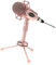 Angoily Karaoke Microphone Set Compact and Portable for Desktop Computer and Mobile Gaming