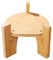 Drinks Dispenser Stand for Round Drinks Dispenser, Diameter 17/19.5 cm, Stable Stand, Wooden Water Jug Holder, for Comfortable Pouring and Pouring of Kilner Drink Dispensers