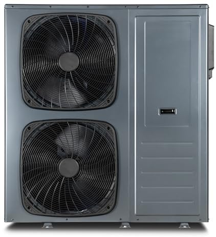 SMETA Pompa di Calore, Pompa di Calore Aria Acqua, pompa di calore riscaldamento casa, Multifunzionale Riscaldamento e Aria Condizionata 14 KW, R290, Alta Efficienza Energetica A+++
