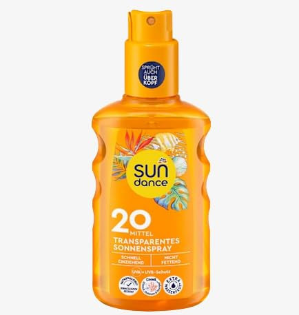 SUNDANCE Sonnenspray transparent LSF 20, 200 ml
