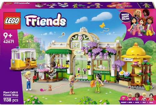 LEGO 42671 Friends Pflanzencafé und Blumenkiosk