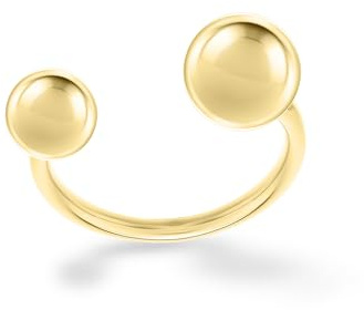 LIEBESKIND BERLIN Damen Steel Ball Ringe – Fingerringe aus Edelstahl in Silber & Gold - super zum kombinieren und stacken - Die Designs der Steel Ball Collection geben jedem Outfit einen coolen