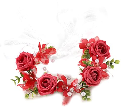 Blumen Stirnband Aus Weichem Stoff Modisches Haarteil Für Kinder Frühlingsveranstaltung Sicheres Kunststoff Gras Design Blumenkranz Kopfbedeckung Für Kinder