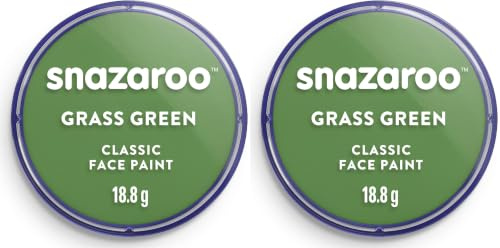 SNAZAROO 18ML VERDE HIERBA (Paquete de 2)