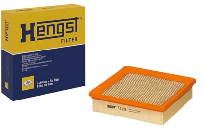 HENGST - Luftfilter E1180L - Luft-Filtereinsatz für KFZ | Hochwertiger Motorluftfilter für Otto- oder Dieselmotor - Schutz für Motoren - Wasserbeständig