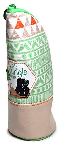 Nici 41707 Wild Friends Mäppchen zum Stehen 20x7cm (PU/Canvas)