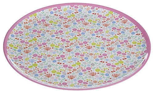 Premier Housewares 1206311 Mimo Casey Dinner Plate, Melamine, Multi-Colour, 25 x 25 x 1 cm