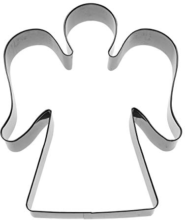 Birkmann - Stampino a forma di angelo, in lamiera stagnata, 6 cm