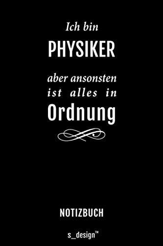 Notizbuch für Physiker: Originelle Geschenk-Idee [120 Seiten kariertes blanko Papier]