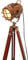 Industrial Vintage Spotlight Floor Lamp Copper Antique Studio Dark Wood Floor Light Designer Steampunk Marine Standing Retro Edison Cinema Lighting
