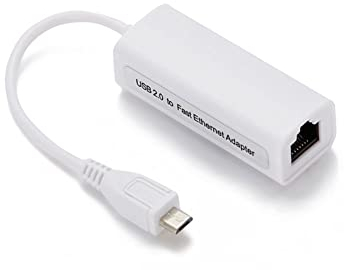 Micro USB 2.0 zu Ethernet 10/100 m RJ45-Netzwerk-LAN-Adapterkarte für Zero 1.3 / W-Motherboard, Tablet