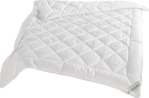 Erwin Müller Steppbett Agra 60% Seide, 40% Baumwolle Weiss Größe 135x220 cm