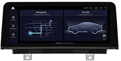 Car Radio Stereo for BMW F30 F20 2012-2017 Android Auto Head Unit IPS Touch Screen GPS Navigation Supports Mirror Link Wifi Steering Wheel Control Bluetooth FM Receiver,4 Core 4G+WiFi: 2+32GB