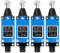 GUUZI 4 pezzi ME8112 Interruttore di Finecorsa Momentaneo a Pistone a Rullo 1NC 1NO 0~250V/5A