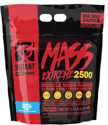 Mutant Mass Extreme 2500, Cookies & Cream - 5450g