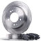 RIDEX 3405B0414 Bremsenset Hinten 262mm - Bremsen Set mit Bremsscheiben und Bremsbeläge Satz