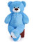 SNOWOLF Riesen XXL Teddybär Plüsch Kuschelbär Plüschbär mit Knopfaugen 110cm, Groß Weiches Teddy Bear Stofftier Geschenk ​am Geburtstag, Valentinstag oder Weihnachten（1.1m, Blau）