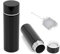 CASEMATIX Stainless Steel 5-Ounce Travel Spittoon Bottle - Portable Dip Spit Cup with Wide Mouth, Black, Reusable for Chew