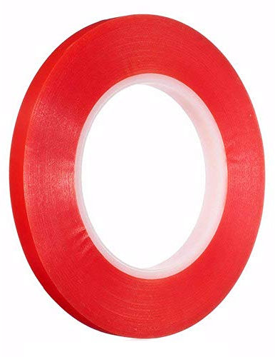 Leistungsstarkes doppelseitiges Klebeband Transparentes Acrylklebeband Wasserdichtes Klebeband mit hoher Temperaturbeständigkeit Breite 3 mm 1 Rolle Kreativ und nützlich Nettes Design