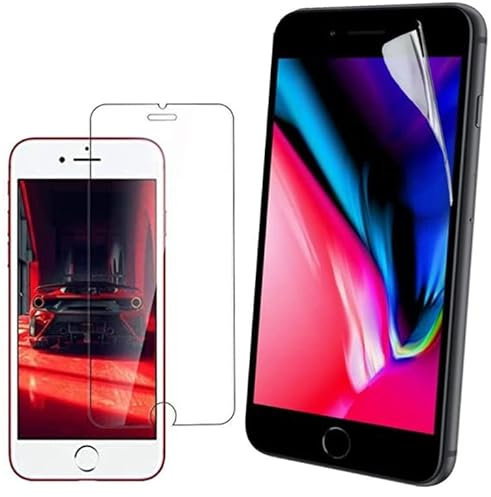 SILCOSTAR [2 PACK Plastic Screen Guard Cover For iPhone SE (2022/2020) 4.7 -Ultra HD Clear LCD Screen Protector Guard Cover For Apple iPhone SE 2022 2020 (SE 3rd / SE 2nd Generation 4.7)