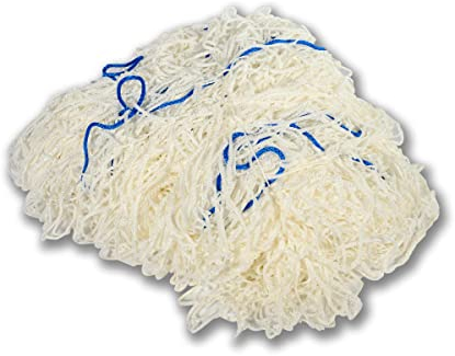 WIP Sport - Coppia di Reti da Calcio Ridotto o Calcio a 7 (4x2 mt), Maglia Esagonale in Polipropilene HT, 4 mm di Spessore