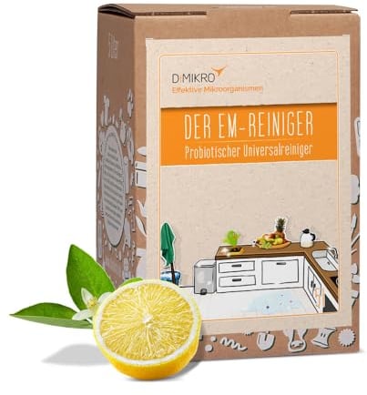 Der EM-Reiniger - probiotischer Allzweckreiniger mit Citrus Duft - 100% biologisch abbaubar, vegan und tierversuchsfrei (5 Liter)