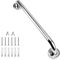 YF Barre d'Appui, Poignée de Sécurité 80 cm en Acier Inoxydable 304 pour Personnes âgées et Handicapées, Douche, Salle de Bain, Baignoire, Toilettes, Escalier, Intérieur & Extérieur