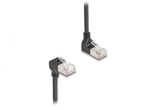 DeLOCK 80291 - Netzwerkkabel RJ45, S/FTP, 0.25m, schwarz